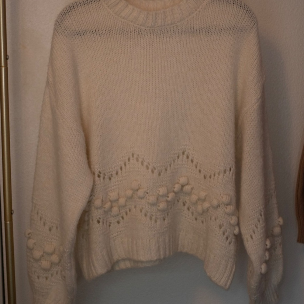 White sweater